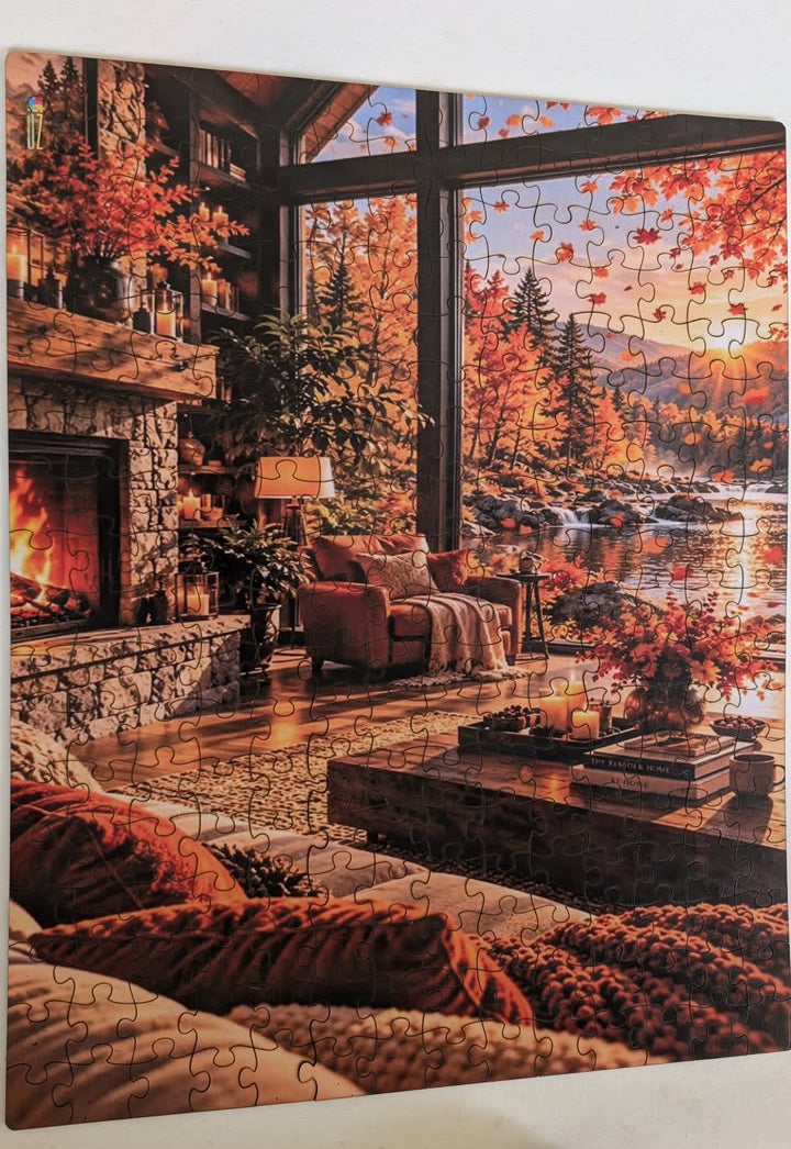 Winter Escape on white board