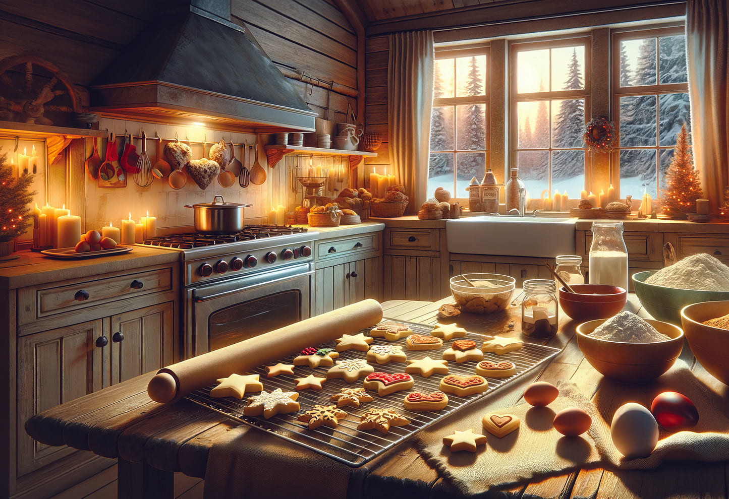 Winter Kitchen